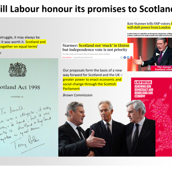 Will Labour honour its promises to Scotland?