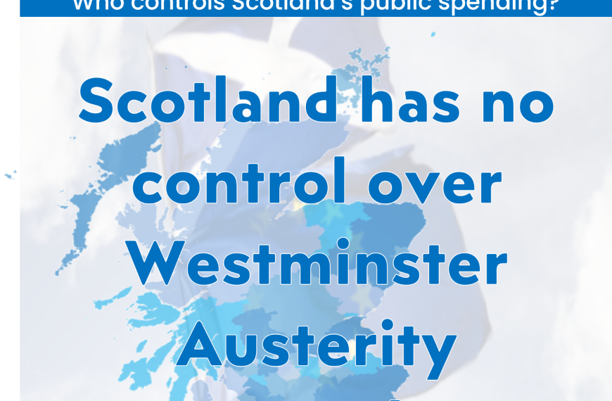 Scotland has no control over Westminster Austerity – here’s why